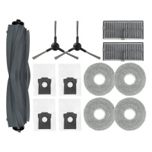 13pcs for L10s Pro Ultra Heat RLL82CE, X30 Ultra, S10 Pro Ultra Main Side Brush Filter Mop Cloth Dust Bag