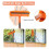 Window Cleaner Tool 68'' Squeegee for Window Cleaning Extension Pole Scrubber with Rotating  Streak-Free Squeegee 1