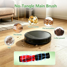 Accessories Kit for Saros 10R / Saros 20 / Qrevo CurvX Robot Vacuum, with Roller Brushes, Mop Pads,Dust Bags