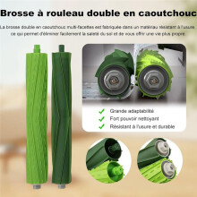 For Combo J7/J9/J7+/J9+/10 Max Accessories Kit, 16 Pcs: 2 Roller Brushes, 4 Side Brushes, 4HEPA Filters, 4Mop Pad