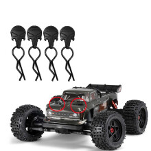 8pcs Metal R-Type Car Shell Body Fixed Clips Pin with Tab for Axial SCX10 -4 MJX Go RC Car Parts 1:8