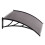 Auvent de porte 100x80 cm en polycarbonate 5