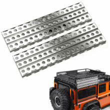 3Pcs Plastic Rc Car Storage Box Tool for Trx4 Axial Scx10 90046 D90 & 2Pcs Stainless Steel Sand Ladders Board