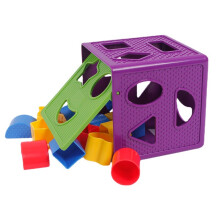 Formsortierspielzeug geometrische Formen für Babys