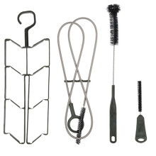 Hydration Bladder Cleaning Kit Brushes and Drying Bladder Frame, Water Reservoir Backpack Cleaning Kit Dark Green