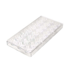 2 Pcs Shell Shape Hard Chocolate Mold 3D Sea Shell Polycarbonate Clear Ice Jelly Candy Mould