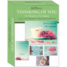 crown Point graphics 164487 Shared Blessings-Thinking of You gentle Thoughts Boxed card - Box of 12