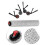 5PCS Rolling Mop Side Brush Kit for  Robot Omni S2 Vacuum Cleaner Accessories 1