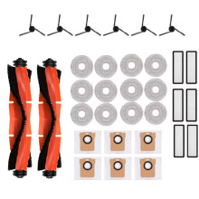 Compatible with Robot Vacuum 5 PRO Replacement Kit Main Brush Side Brush HEPA Filter Mop Cloth Dust Bag Spare Parts