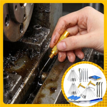 Carburetor Cleaner Kit,Torch Tip Cleaner Set with Brush Brushes Hexagonal Wrench Scraper and Cleaning Hooks Case