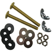 Kissler & Company Inc. 68-7321 Tank to Bowl Bolt Set Heavy Duty Solid Brass