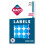 MACO Light Blue Round Color Coding Labels 3/4 Inches in Diameter 1000 Per Box (MR1212-3) 1