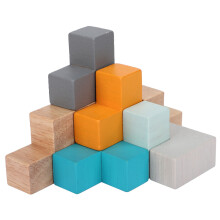 Dominospiel aus Holz – Lernspaß für Kinder 4+