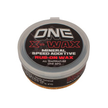 ONEBALL One Mfg X-Wax Rub-On Snowboard & Ski Wax 30g - Our fastest wax in a convenient rub on container.