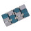 Fidget-Spielzeug Metall Blau/Grau DIY 1
