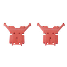 2X Nylon Front Bulkhead Gearbox Cover for 1/10 Slash Rustler 4X4 VXL HQ727 Remo RC Car Upgrade Parts