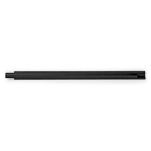 Kabelgoot, PVC, zwart, geschikt voor 12 mm kabels