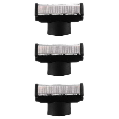 Set van 3 scheerkoppen voor baard- en lichaamstrimmer