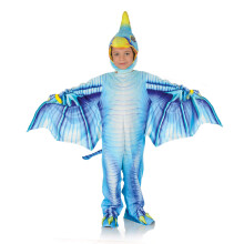 Morris Costumes UR27617TLG Pterodactyl Blue Toddler Costume Size 2-4T