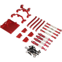 Rod Set for MN Model MN99sV2 MN98V2 1/12 RC Remote Control Car Chassis Upgrade Accessories