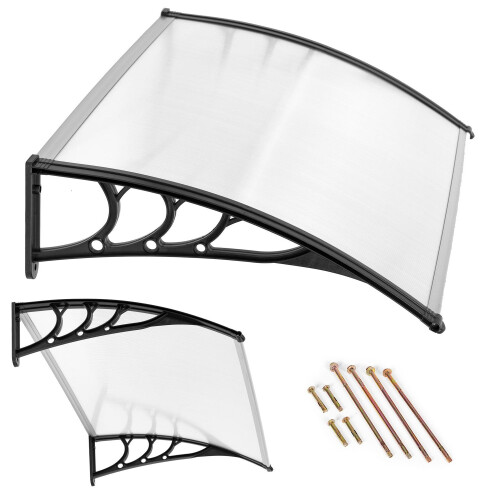 Canopy over the door, 100x80 cm, polycarbonate cover 1