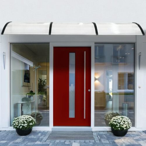 Canopy over the door, 100x80 cm, polycarbonate cover 2