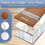Replacement Parts for  E28/ E25 Omni Robotic Vacuum Cleaner,Roller Brushes,Main Brushes,Side Brushes,Filter,Dust Bag 1