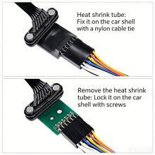 RC Car Light Assembly Magnetic Quick Detachment Extension LED Light Linkage Light Climbing Car D12