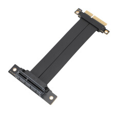 Gen4 X4 Verlängerungskabel 20cm, 16Gbps, 180