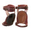 Weaver Leather Skid Boots Horse Brown 1