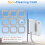Cleaning Rag for  Winbot MINI2 Window Cleaner Robot, Winbot MINI2 Accessories 9 Pcs Cleaning Rag 3