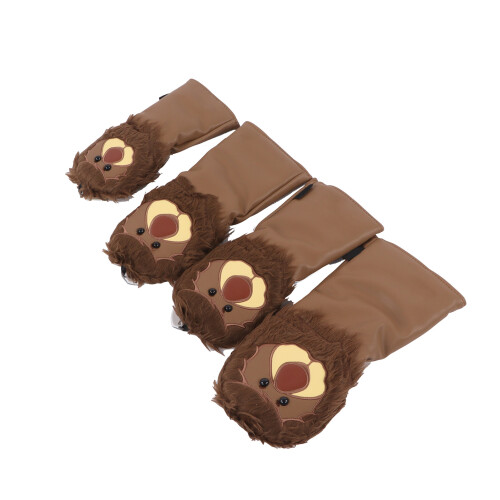 Golfschlägerhauben Löwe Design 4er Set