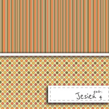 Scrapbookingpapier Herbstmotiv 4, Satin 200 g/m²