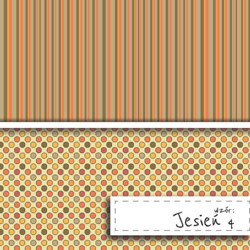 Scrapbookingpapier Herbstmotiv 4, Satin 200 g/m²