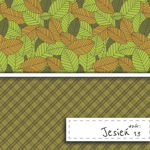 Scrapbookingpapier Herbst 13, Satin, 200 g/m²