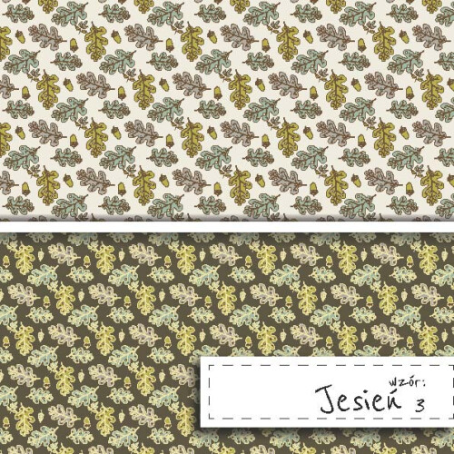 Scrapbookingpapier Herbstmotiv 3, Satin 200 g/m²