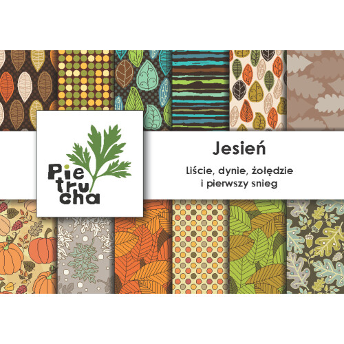 Herbst-Scrapbookingpapier, 200 g/m², 19 Blatt