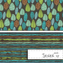 Scrapbooking-Papier Herbstmotiv 18, Satin 200 g/m²