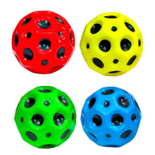 Tera13 Super Bouncy Moon Ball Toy For Kids (Pack Of 4) | Return Gifts For Kids | Soft Rubber Bounce Ball | Easy Grip Sports Moonball | Indoor Outdoo