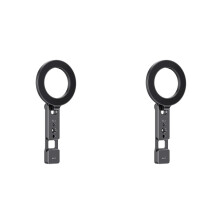 2X Travel Magnetic Phone Mount - Vrig Foldable -23 with Cold Shoe & Tripod Hole for -the-Go Vloggers Pocket Tripods