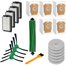Accessory Kit for Combo 505 / 405 Robot Vacuum: Main Brush, Cleaning Pads,Vacuum Bags,Side Brushes,Filters
