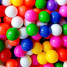 Eevovee 200 Pcs 6 Cm Soft And Safe Multi Colour Poolball For Kids.8 Colorful Stimulating Soft Edged Balls. (Bpa-Free Non-Toxic Plastic Balls For Ki