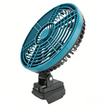 Ventilateur Portable en Métal Ventilateur à Fort Vent Ventilateur de Camping Extérieur de Pêche Sans Fil de Bureau pour Batterie pour 21V Pin