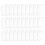 40-Pack Clear Acrylic Square Photo Frame Magnets for Home, Office, and Classroom Use 1