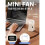 Fan with Water-Cooling Function, Portable Handheld Fan with Misting Function, Rechargeable Pocket Fan 3