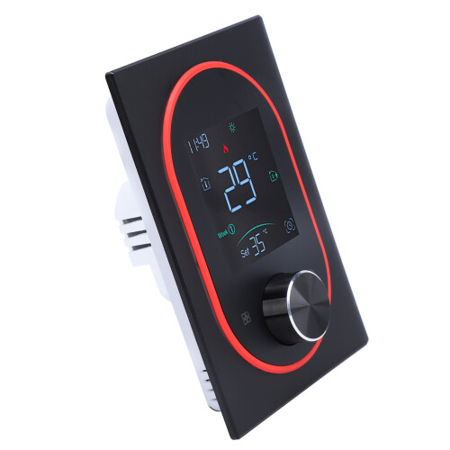 Thermostat mit LCD-Farbdisplay, App & Touch,
