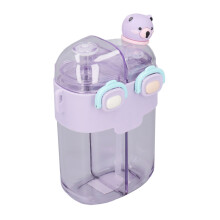 Niedliche Wasserflasche 780ml mit zwei Öffnungen