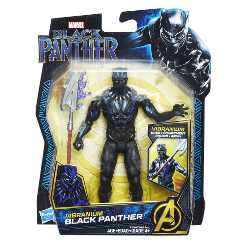 Marvel Marvel Black Panther 6-inch Vibranium Suit Black Panther 1