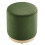 Tilden 16"""" Round Performance Velvet Upholstered Ottoman 2