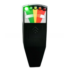 (Black)Medidor Emf Portátil Alta Sensibilidad Profesional Universal Detector de Campo Magnético Detección de Emf Fantasmas Equipo de Caza